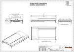 Alu-Cab Icarus Roof Conversion, Land Rover Defender 110 – Sort
