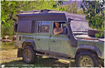 Alu-Cab Icarus Roof Conversion, Land Rover Defender 110 – Sort