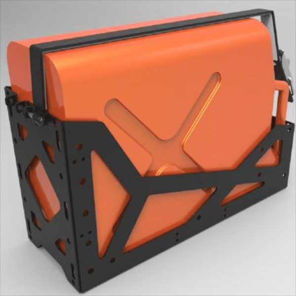 Alu-Cab Jerry Can Holder – sort