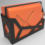Alu-Cab Jerry Can Holder – sort