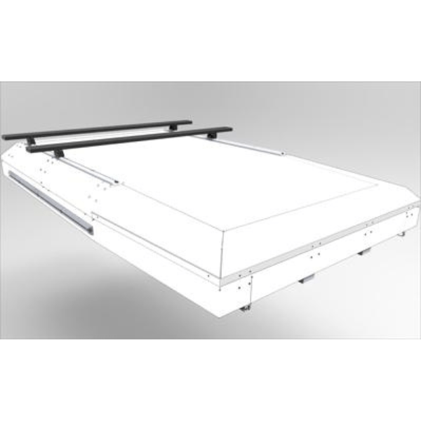 Alu-Cab Loadbars 1450 mm – sort (2 stk.)