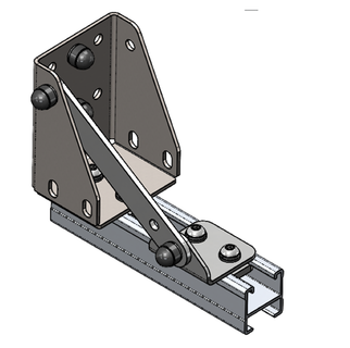 Alu-Cab markisebeslag til Rhino-Rack loadbars (kit)