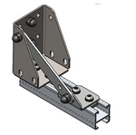 Alu-Cab markisebeslag til Rhino-Rack loadbars (kit)