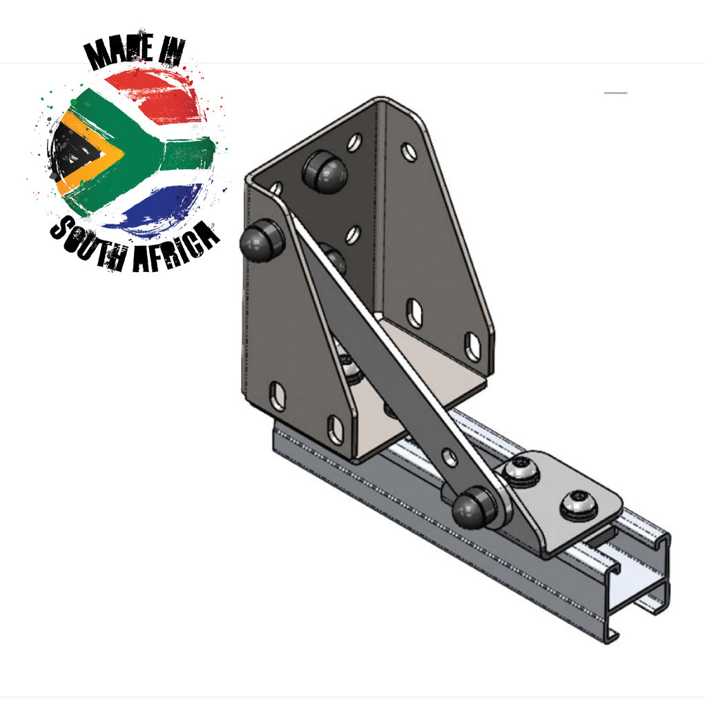 Alu-Cab markisebeslag til Rhino-Rack loadbars (kit)