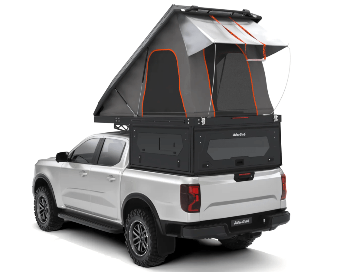 Alu-Cab ModCap Camper, Double Cab (Med sideruder)