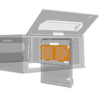 Alu-Cab ModCAP & Camper Molle Plate Rear Door Top DC & XC – øverste molle plate til bagdøren