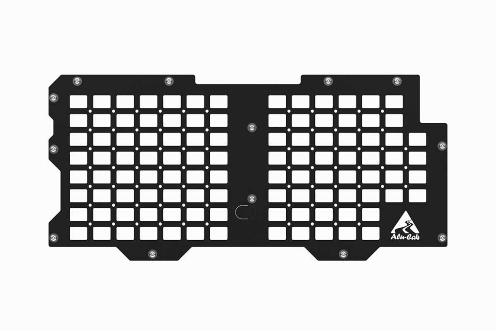 Alu-Cab ModCAP & Camper Molle Plate Rear Door Top FSS & FSL – øverste molle plate til bagdøren