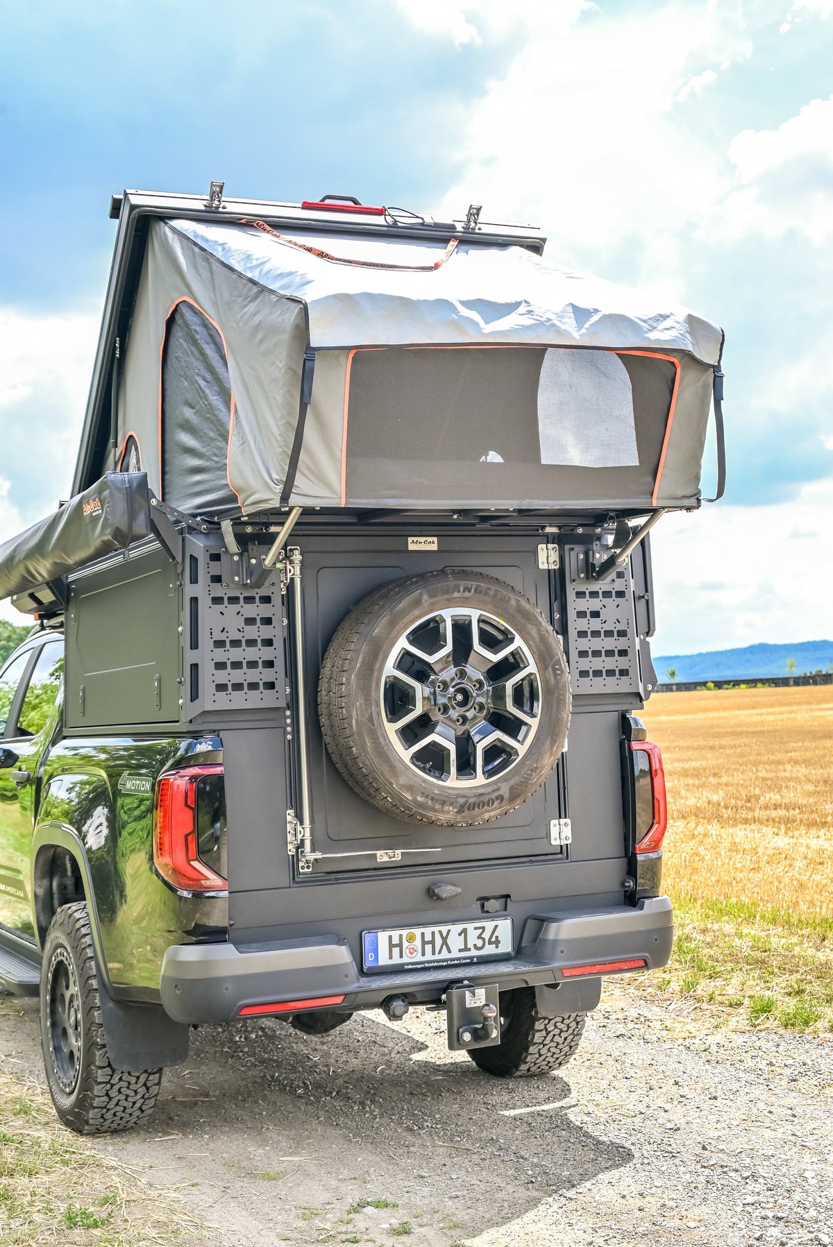 Alu-Cab ModCap Compact, Double Cab (Med sideruder)