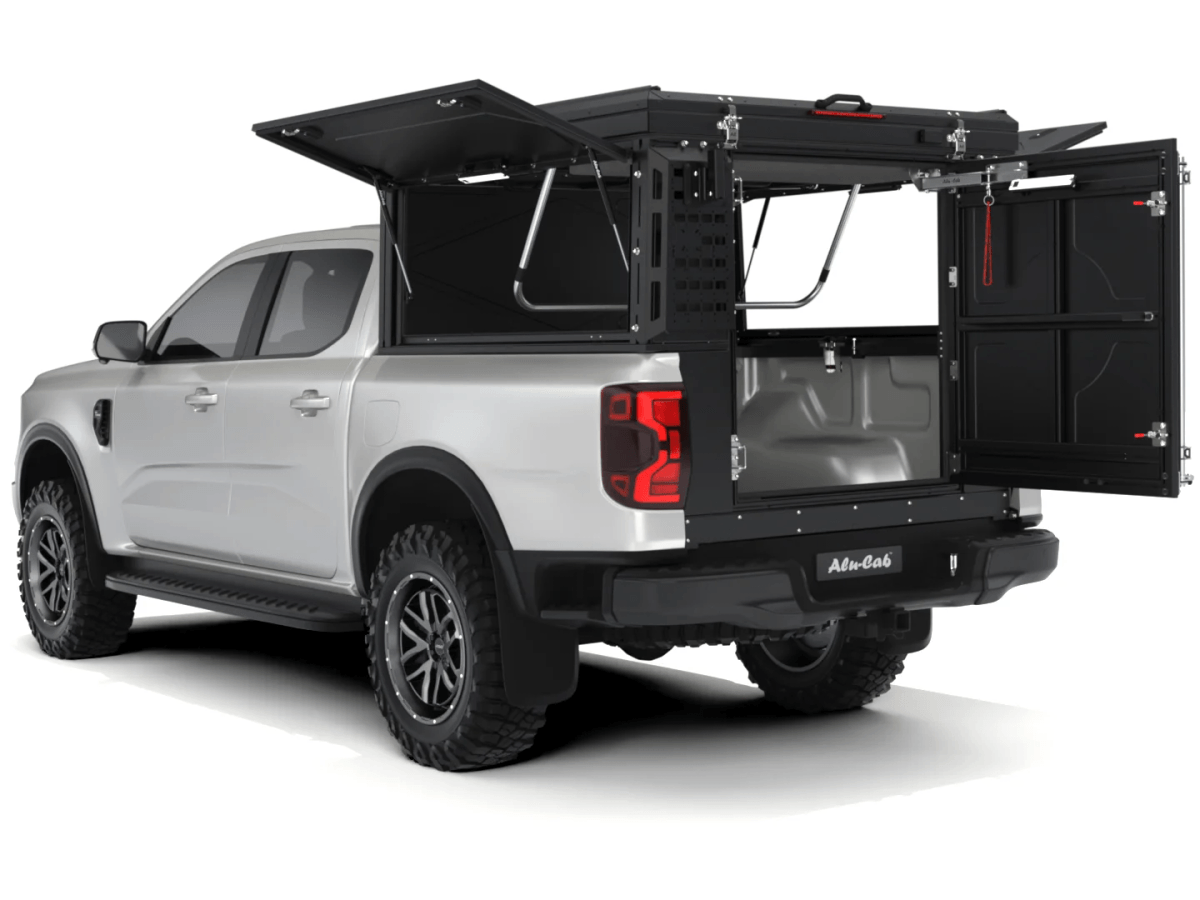 Alu-Cab ModCap Compact, Double Cab (Uden sideruder)