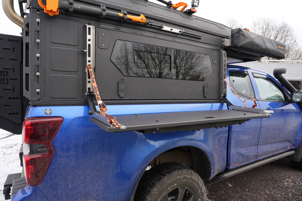 Alu-Cab ModCAP Drop Down Table – sidebord til ModCAP og Canopy Camper