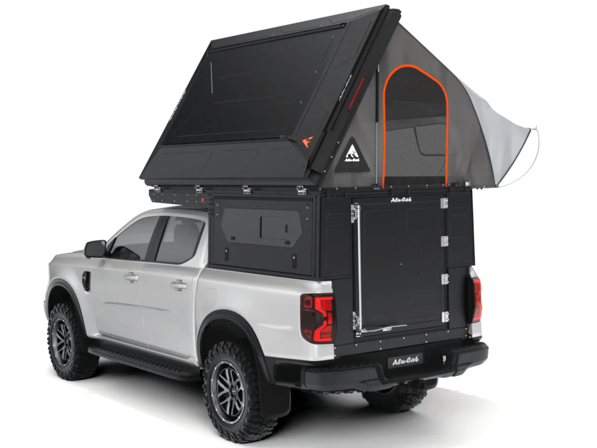 Alu-Cab ModCap Family, Double Cab (Med sideruder)