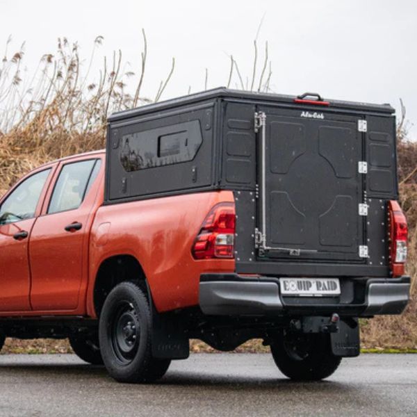 Alu-Cab ModCap Worker Hardtop, Double Cab (Med sideruder)
