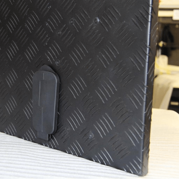 Alu-Cab Push Button Lock Cover