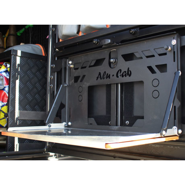 Alu-Cab Rear Door Drop-Down Table