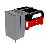 Alu-Cab Shower Cube beslag til Alu-Cab loadbars