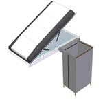 Alu-Cab Shower Cube beslag til Icarus roof conversion (venstre og højre)