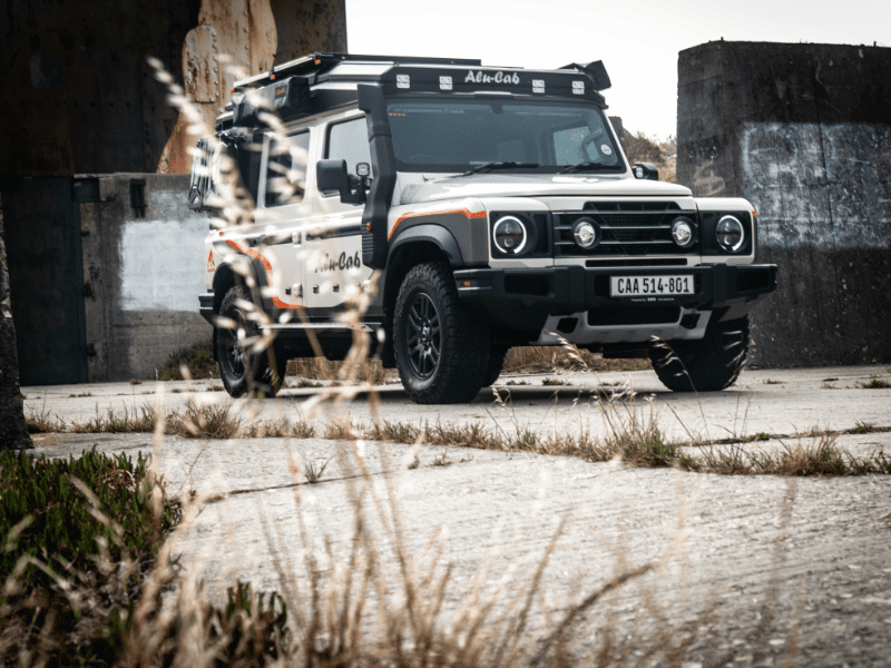 Alu-Cab Silenus Roof Conversion, Ineos Grenadier – Hvid