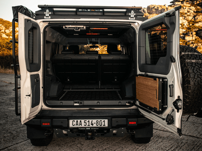 Alu-Cab Silenus Roof Conversion, Ineos Grenadier – Sort