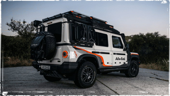 Alu-Cab Silenus Roof Conversion, Ineos Grenadier – Sort