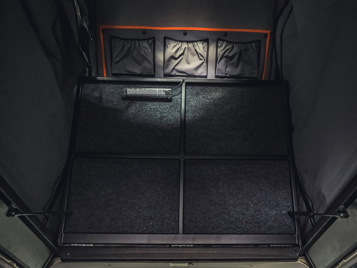 Alu-Cab Thor Roof Conversion, Toyota Land Cruiser 76 – Sort