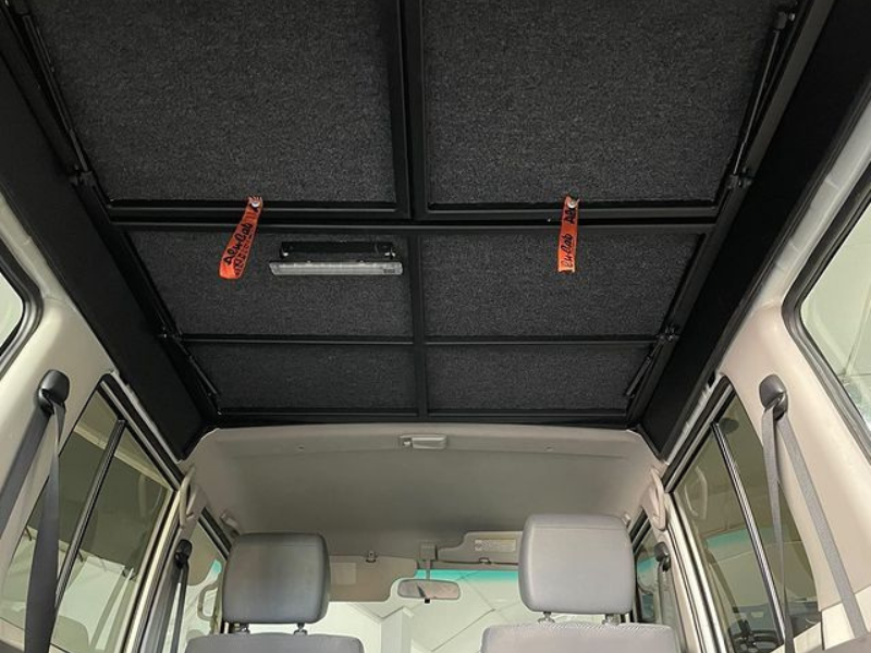 Alu-Cab Thor Roof Conversion, Toyota Land Cruiser 76 – Sort