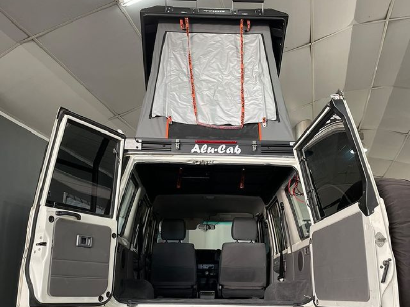 Alu-Cab Thor Roof Conversion, Toyota Land Cruiser 76 – Sort