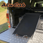 Alu-Cab Tilting Fridge Slide 50L, sort