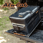 Alu-Cab Tilting Fridge Slide 50L, sort