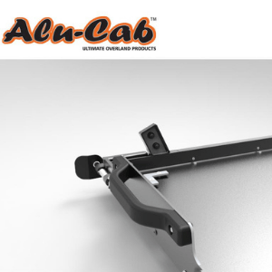 Alu-Cab Tilting Fridge Slide 60L, sort