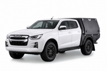 AluBlack Canopy flatbed – Isuzu D-Max 2023+ Double Cab