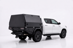 AluBlack Canopy flatbed – Toyota Hilux 2016+ Double Cab