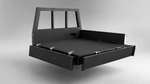 AluBlack Drop-Sides flatbed – Isuzu D-Max 2023+ Double Cab