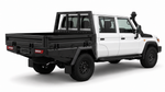 AluBlack Drop-Sides flatbed – Toyota Land Cruiser 79 Double Cab