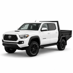 AluBlack Drop-Sides flatbed – Toyota Tacoma 2024+ Double Cab