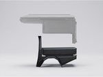 AluBlack ModCAP Kit flatbed – Ford Ranger 2023+ Double Cab