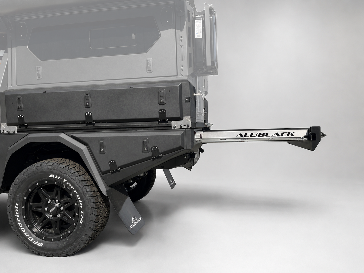 AluBlack ModCAP Kit flatbed – Isuzu D-Max 2023+ Double Cab