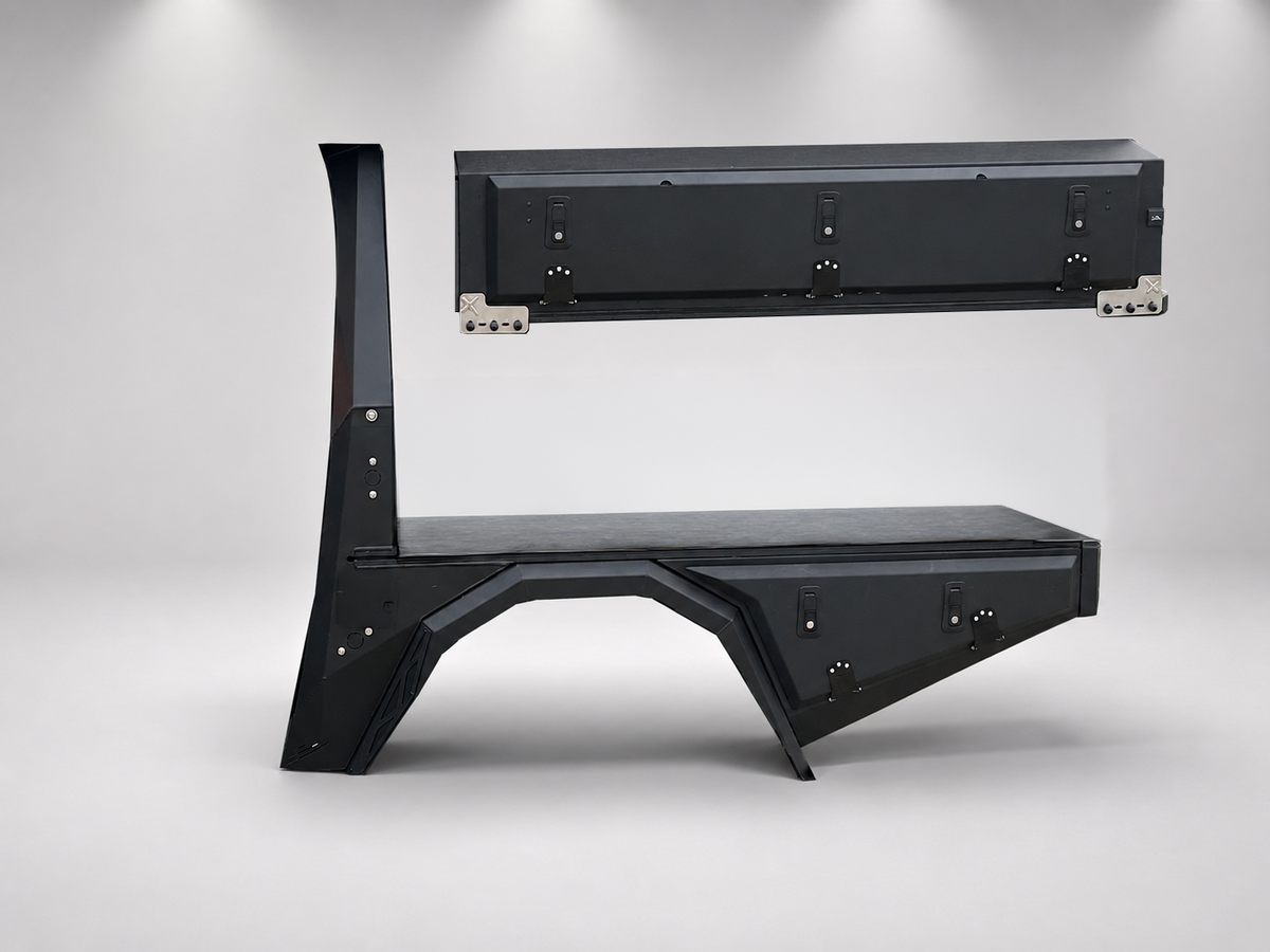 AluBlack ModCAP Kit flatbed – Isuzu D-Max 2023+ Double Cab