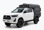 AluBlack ModCAP Kit flatbed – Toyota Hilux 2016+ Double Cab