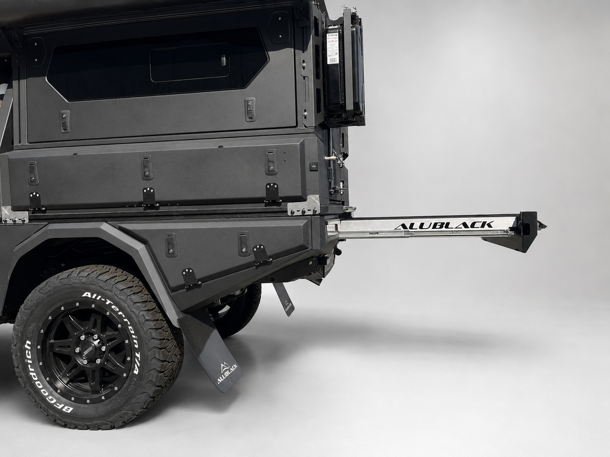 AluBlack ModCAP Kit flatbed – Toyota Hilux 2016+ Single Cab