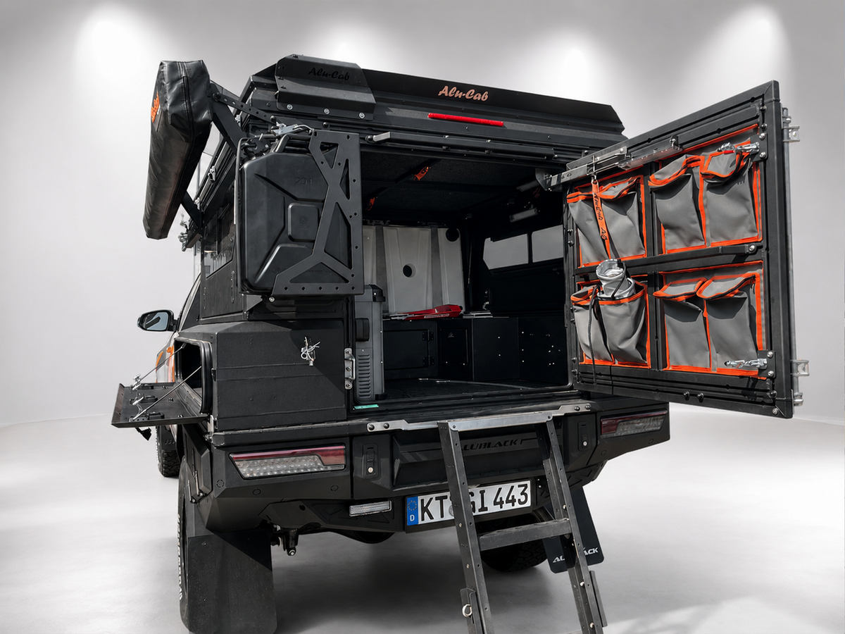 AluBlack ModCAP Kit flatbed – Toyota Hilux 2016+ Single Cab