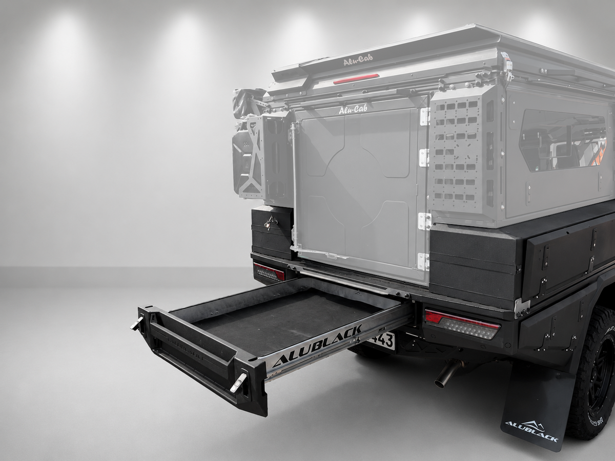 AluBlack ModCAP Kit flatbed – Toyota Land Cruiser 79 Double Cab