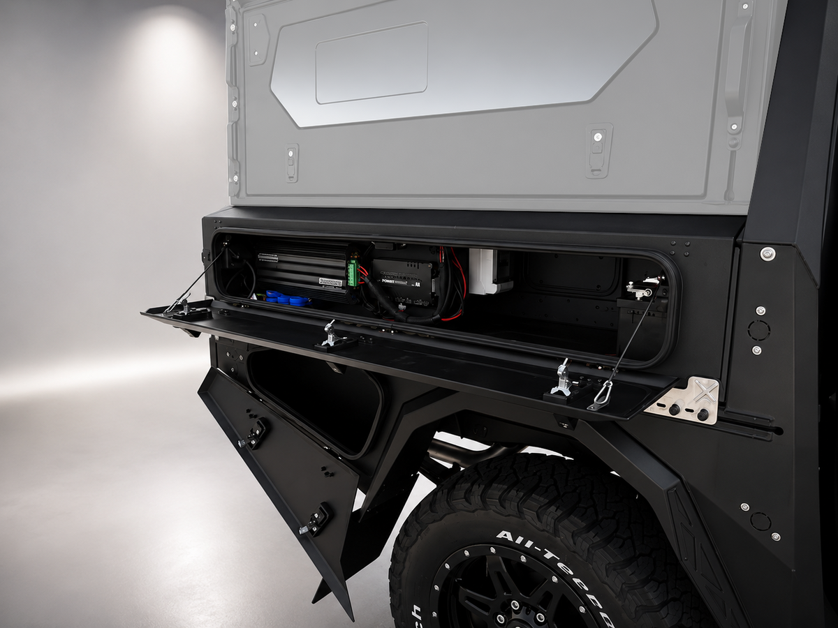AluBlack ModCAP Kit flatbed – Toyota Land Cruiser 79 Single Cab