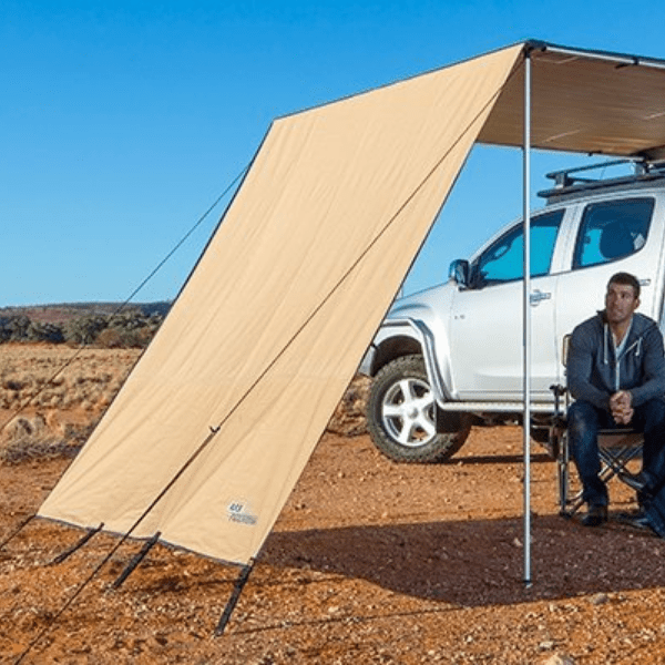 ARB Wind Breaker front til ARB markise 2000