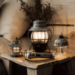 Barebones Edison Mini Lanterne – Slate Grey