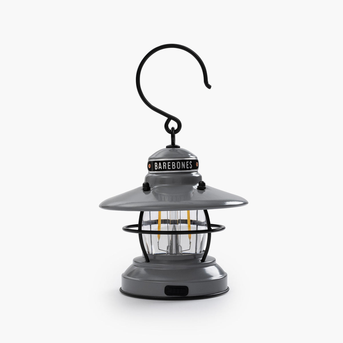 Barebones Edison Mini Lanterne – Slate Grey