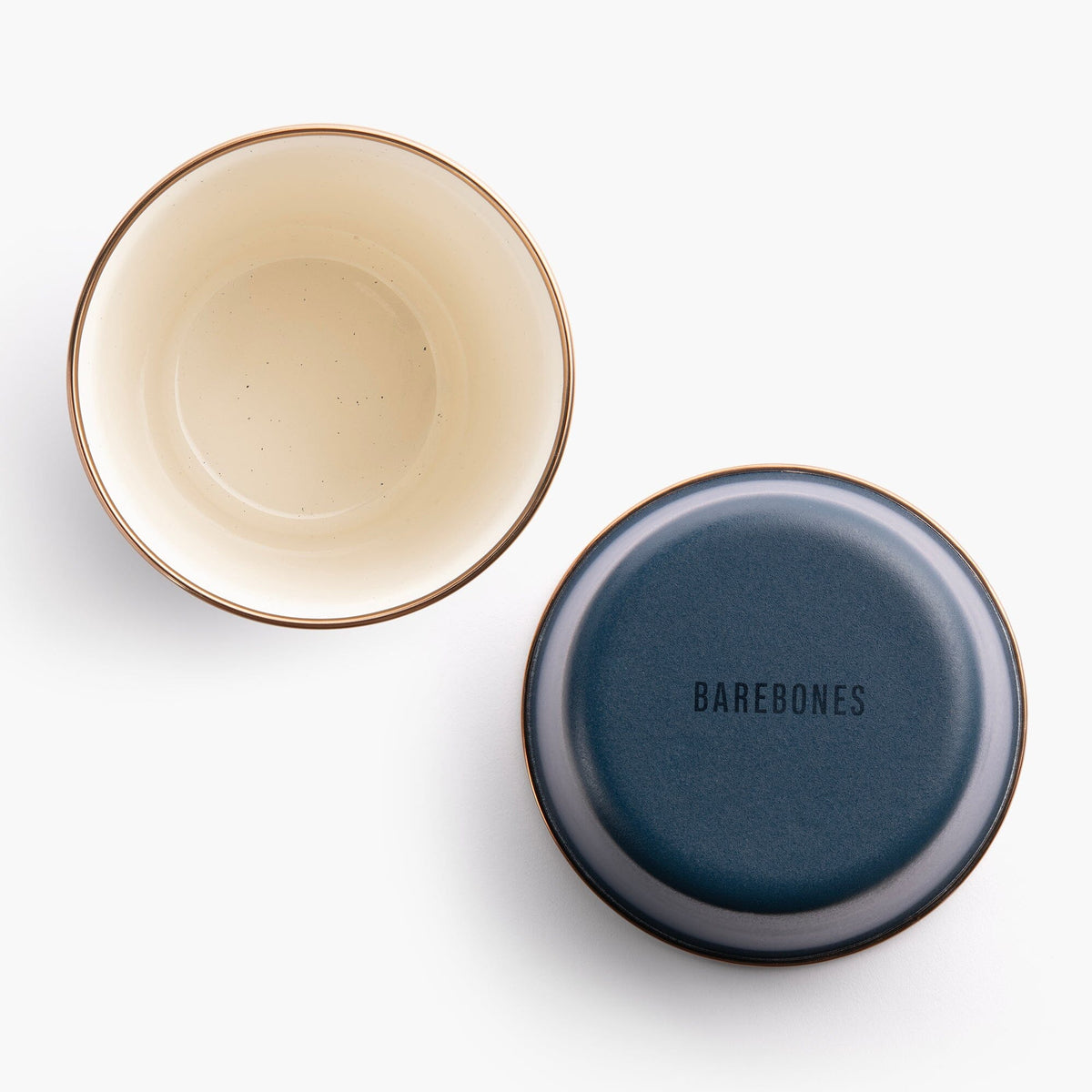 Barebones Emalje 2-Tone Høje Kopper, 2 stk. – Indigo Blue
