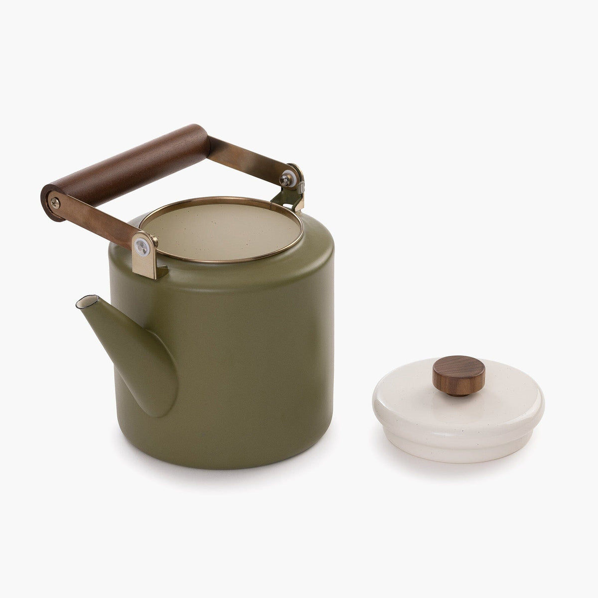 Barebones Emalje 2-Tone Kedel – Olive Drab
