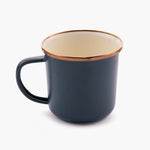Barebones Emalje 2-Tone Krus, 2 stk. – Indigo Blue