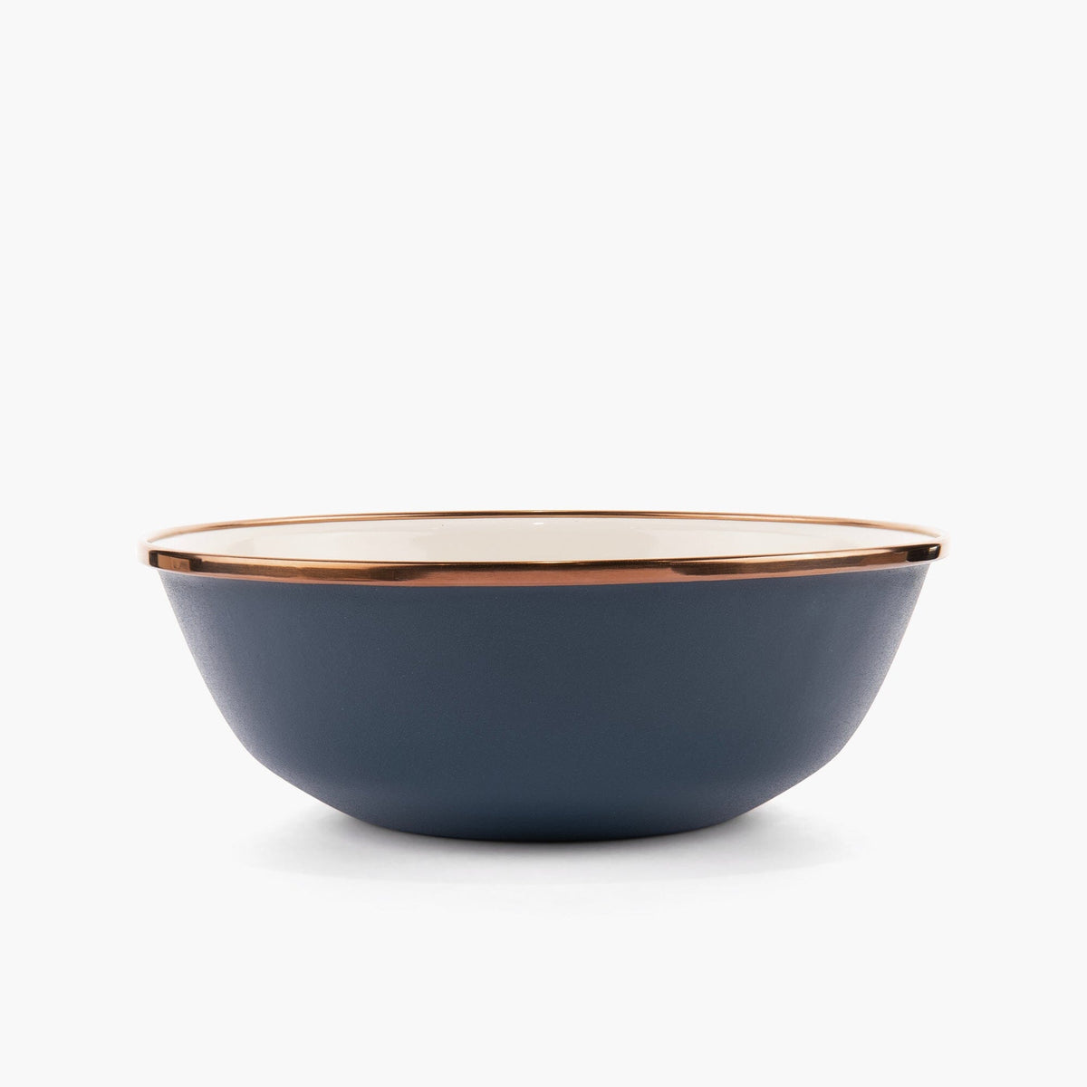 Barebones Emalje 2-Tone Skåle, 2 stk. – Indigo Blue
