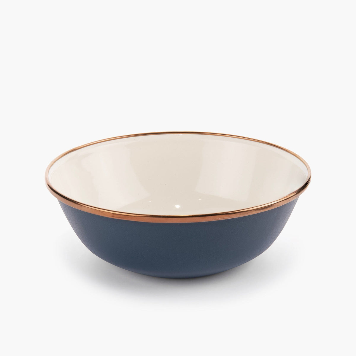 Barebones Emalje 2-Tone Skåle, 2 stk. – Indigo Blue